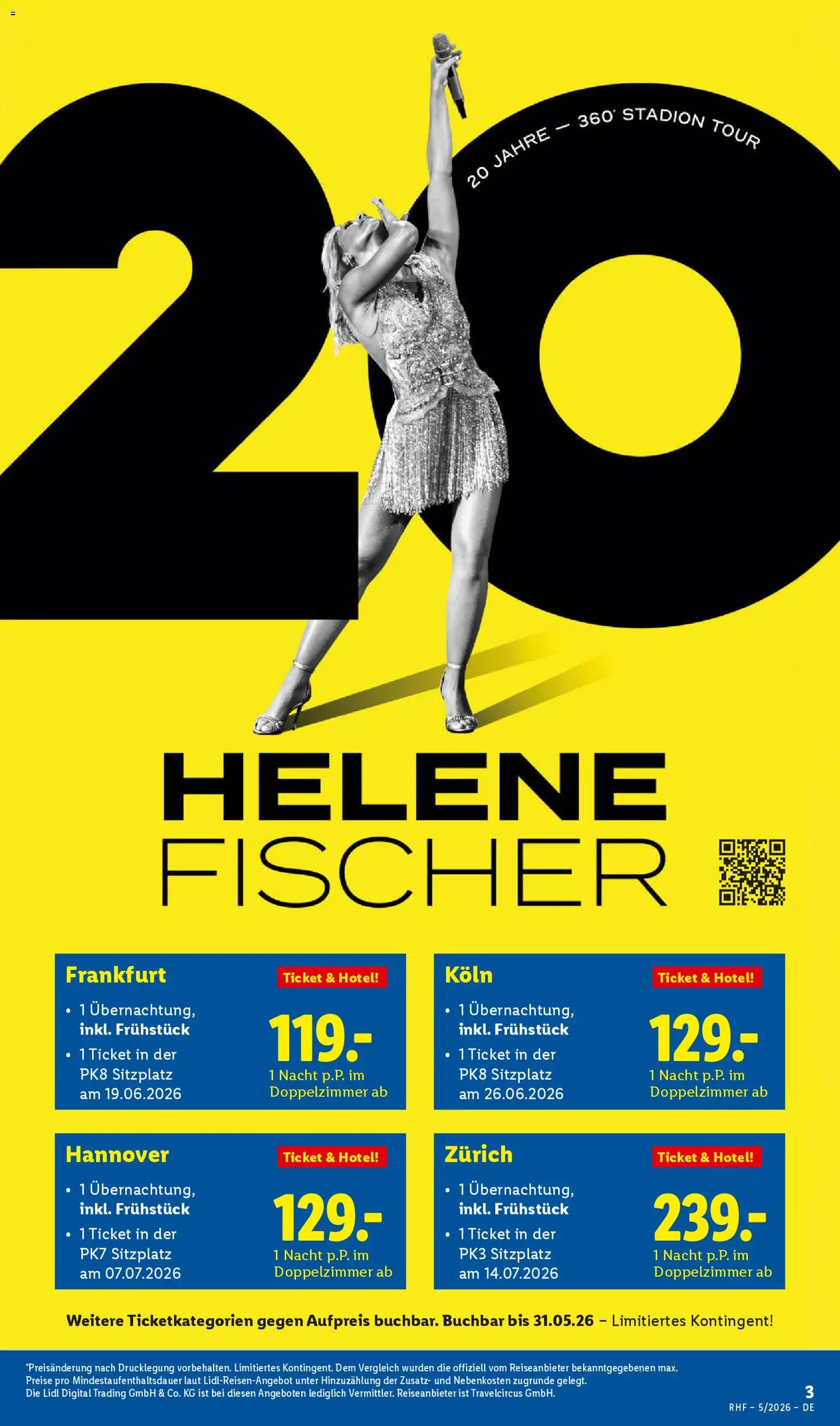 Lidl Reisen Prospekt 	 - Seite 3 - gültig ab 29.04.2026