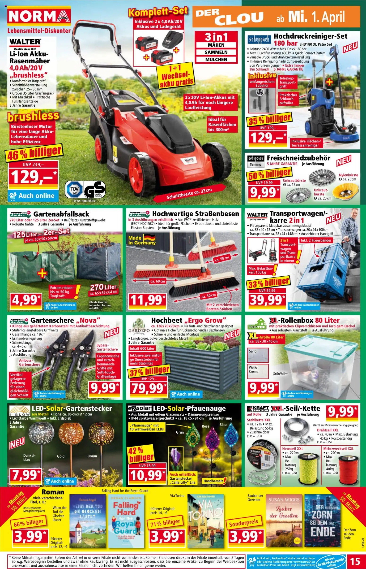 Norma Flugblatt - page 15- valid from 30.03.2026