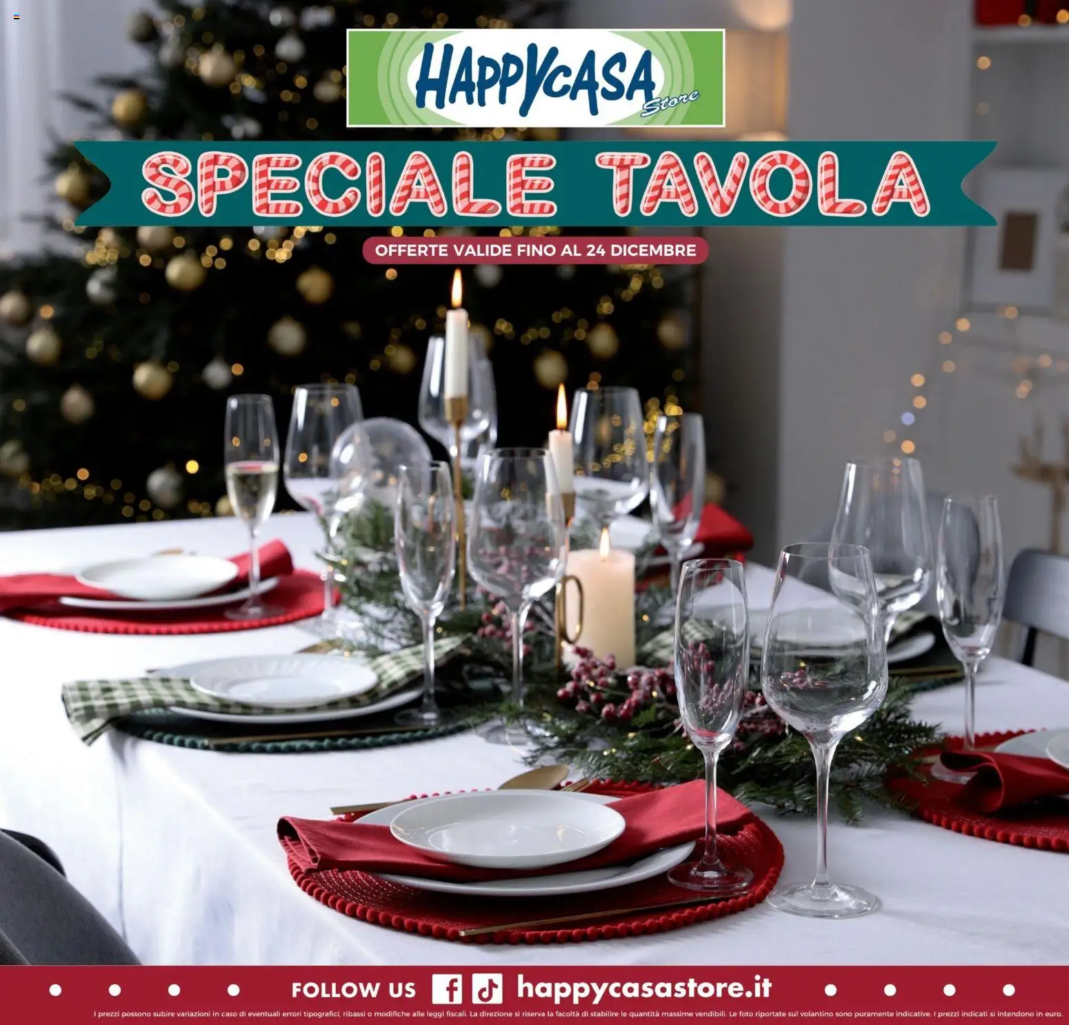Happy Casa Speciale Tavola catalogo - pagina 1 - valido dal 12/12/2025