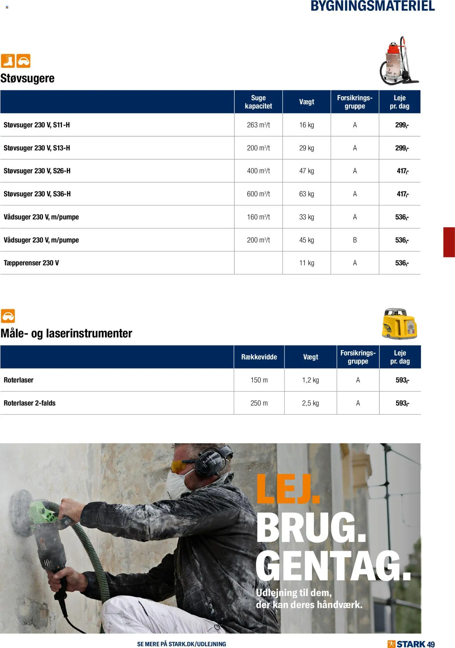 Stark - Kom og lej med os - page 49- valid from 01/01/2026