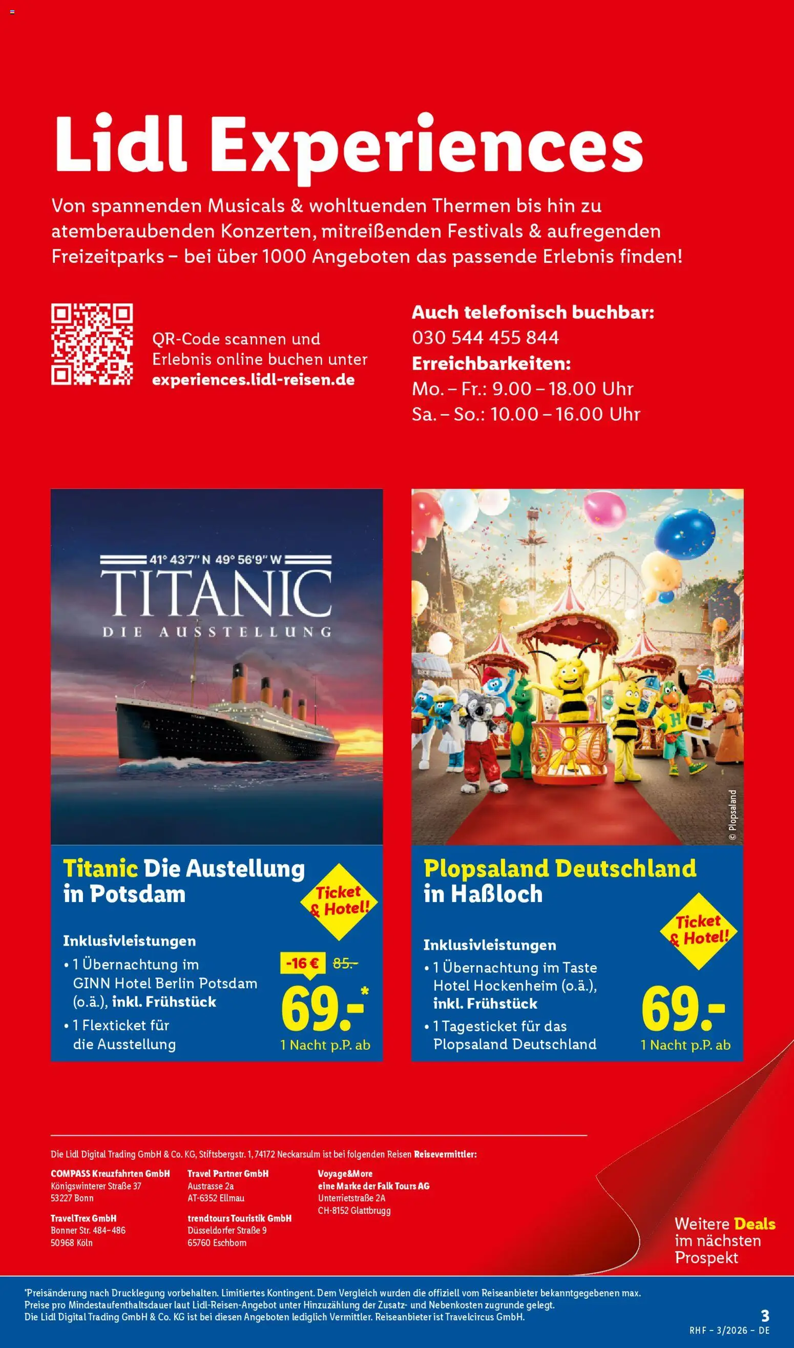Lidl Reisen Prospekt 	 - Seite 3 - gültig ab 28.02.2026