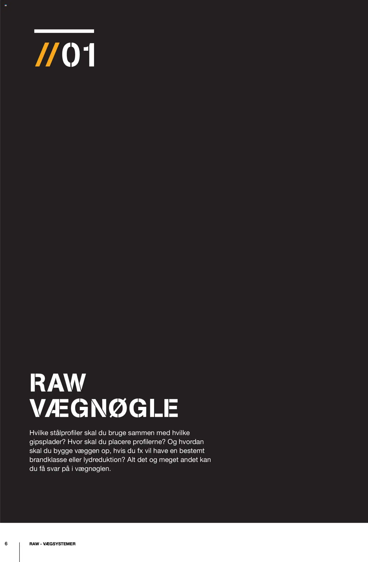 Stark - RAW Vægsystemer i gips & stål - page 6- valid from 08/12/2025