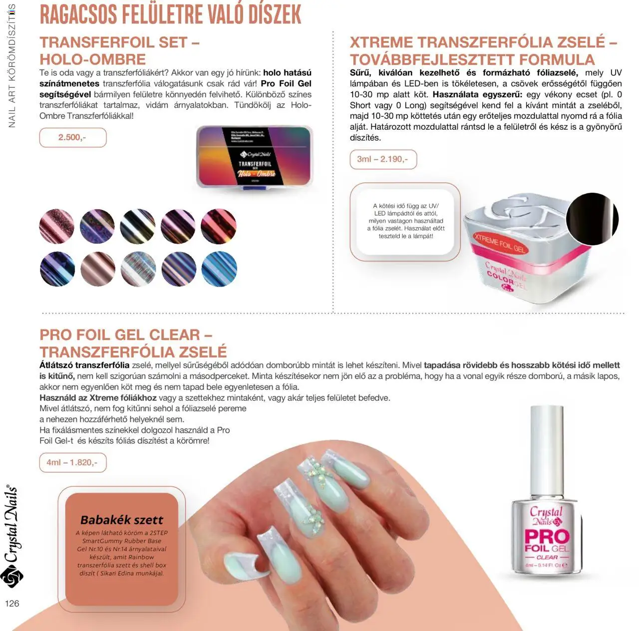 Crystal Nails - Nagykatalógus 2024 25 - 126oldal - érvényes 2024.01.01.-tól