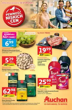 Podgląd Auchan Gazetka - Pewność niskich cen Hipermarket ważny od 11.09.2025