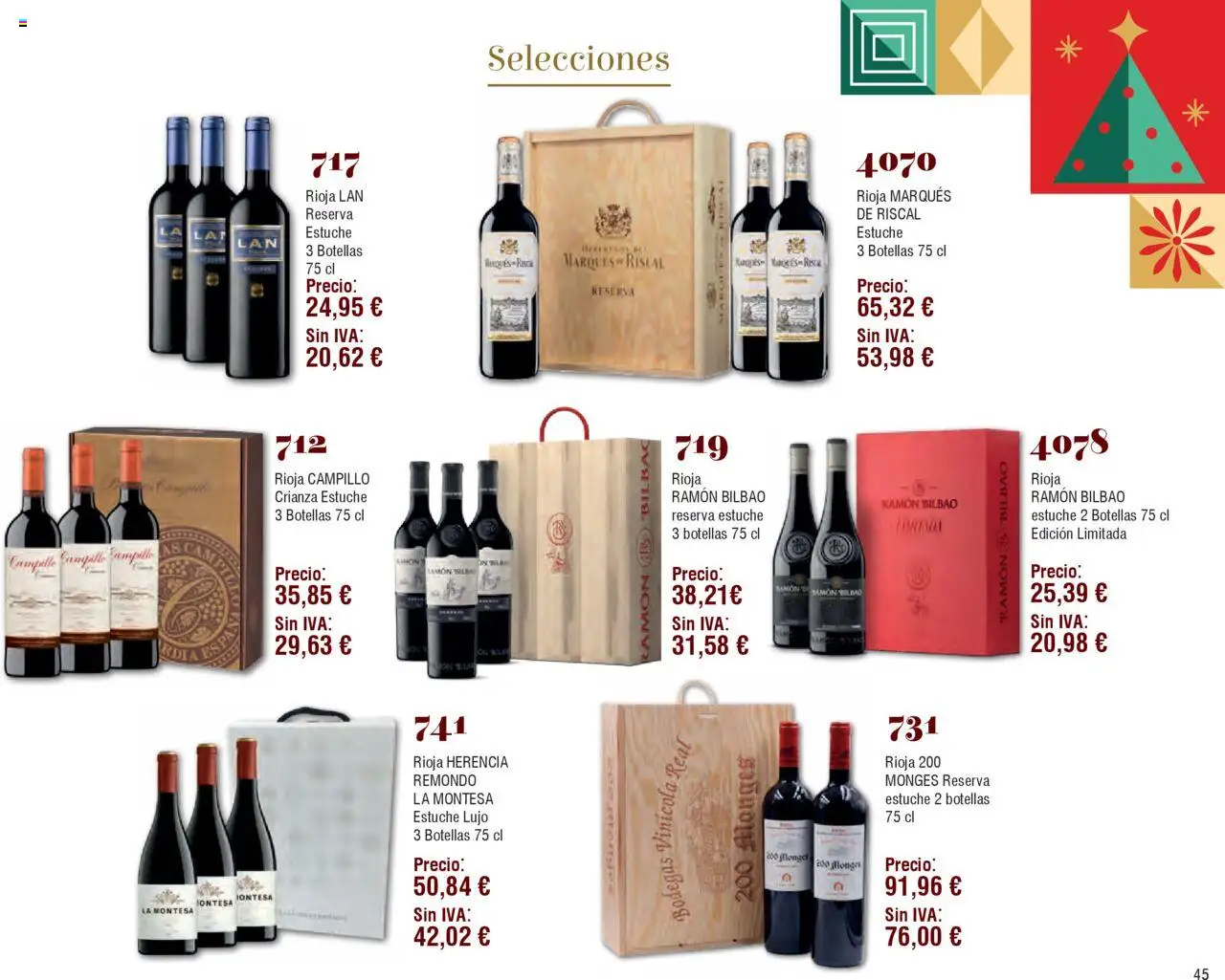 Froiz Catálogo Lotes y Cestas - Página de 45 - Válido desde 16/10/2025