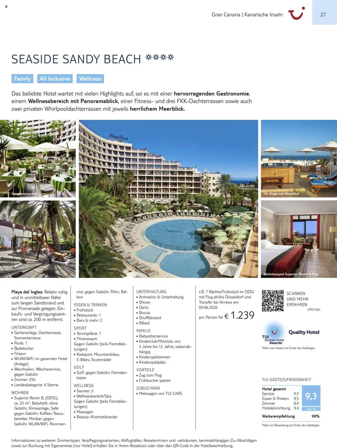 TUI Prospekt Kanaren, Kapverden & Senegal 2025/26	  - Seite 27 - gültig ab 01.11.2025