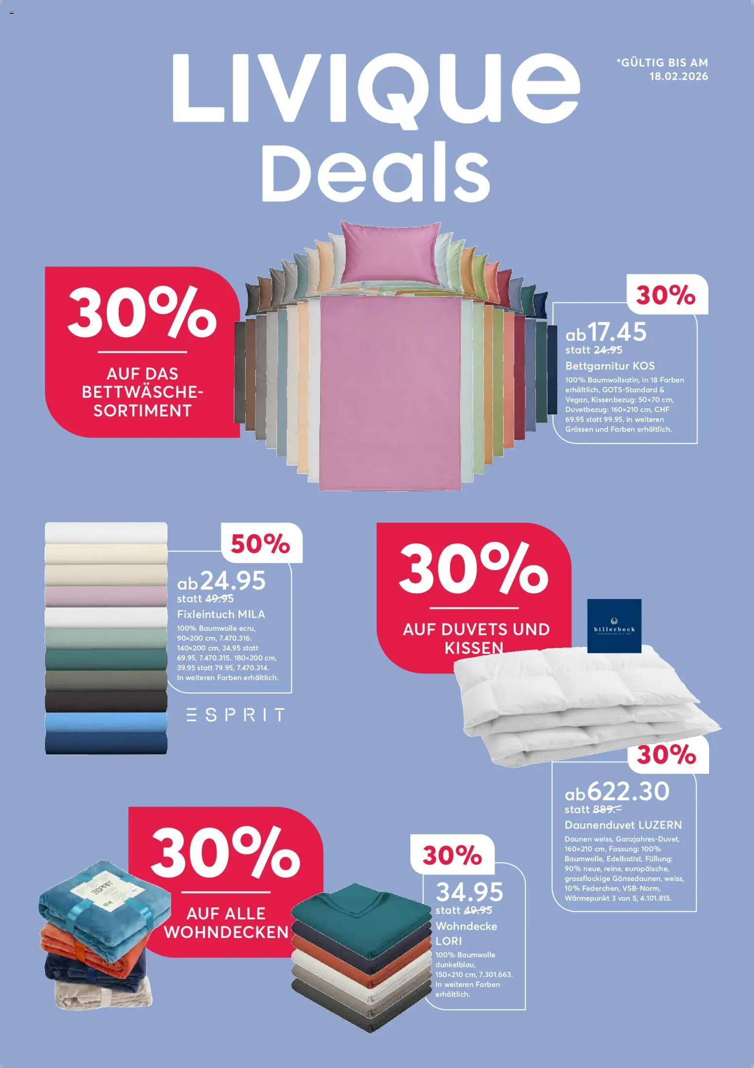 Livique Aktionen - Seite 1- gültig ab 05.02.2026