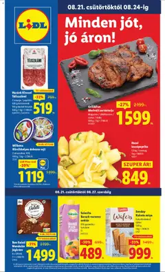Előnézet Lidl Akciós újság érvényes 2025.08.21.-tól
