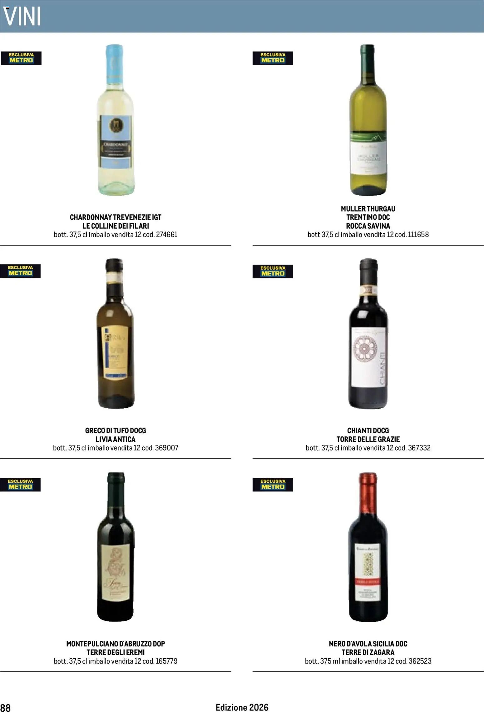 Metro Hotel catalogo - pagina 88 - valido dal 17/10/2025