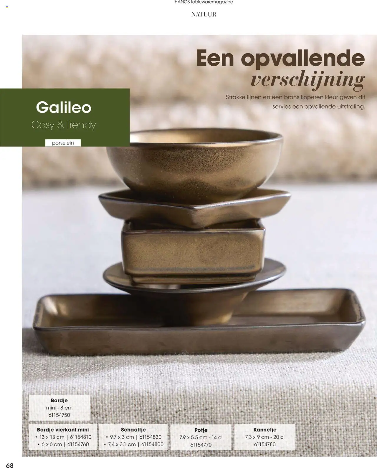 Hanos - Tableware magazine 2025-2026 - page 68- valid from 01-09-2025