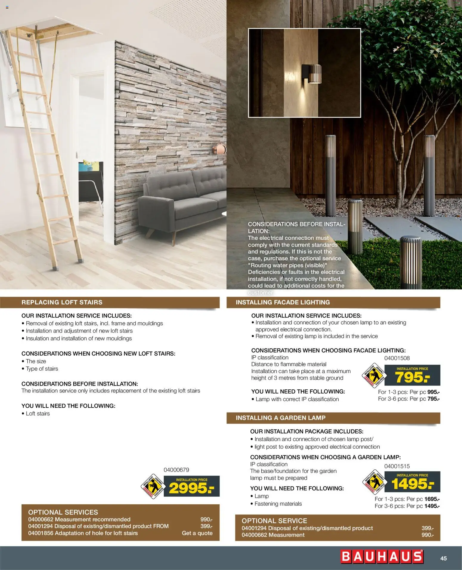 Bauhaus - Installation Service - ENGLISH - page 45- valid from 01/01/2026