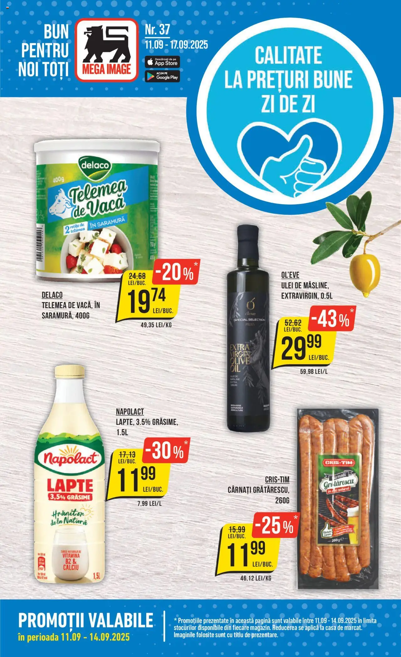 Catalog Mega Image - pagina 1- valabil de la 11.09.2025