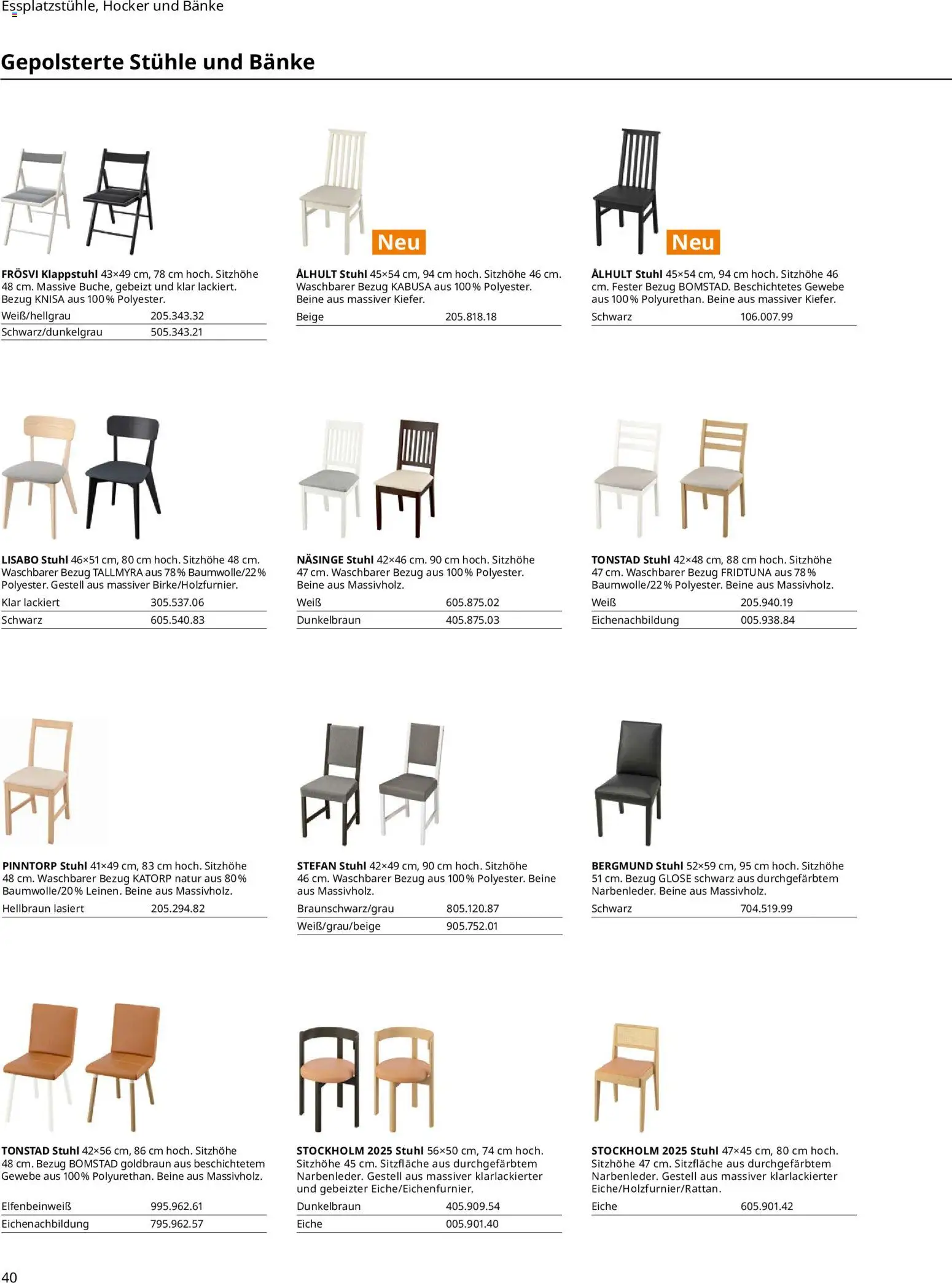 Ikea Essplatz - Seite 40 - gültig ab 02.01.2026