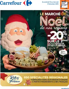Aperçu Carrefour Le marché de noël de nos régions reflet de france valable à partir du 12/12/2025
