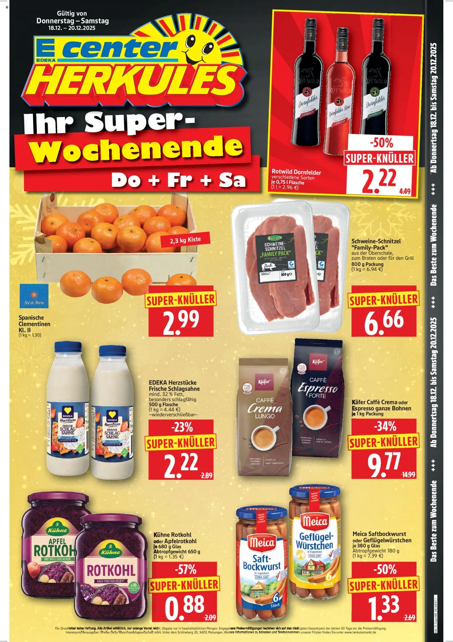 HERKULES  Sonderbeilage - Seite 1 - gültig ab 18.12.2025