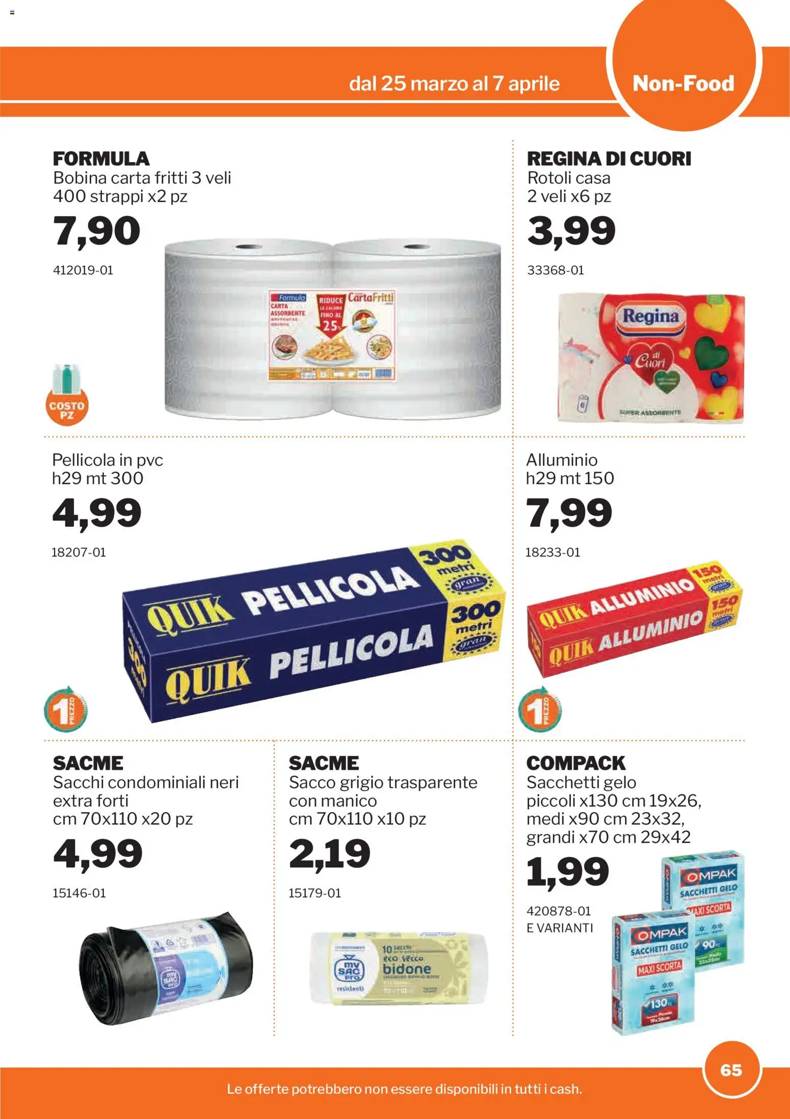 Sogegross volantino - pagina 65 - valido dal 25/03/2026