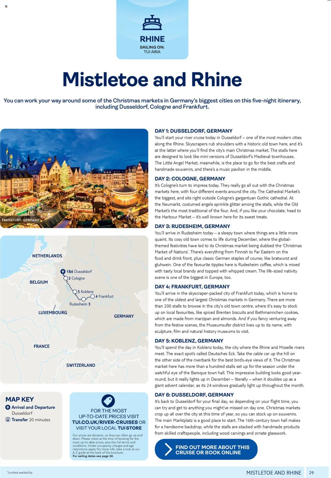 TUI - River Cruises NOVEMBER 2026 – APRIL 2027 - page 29- valid from 01/07/2026