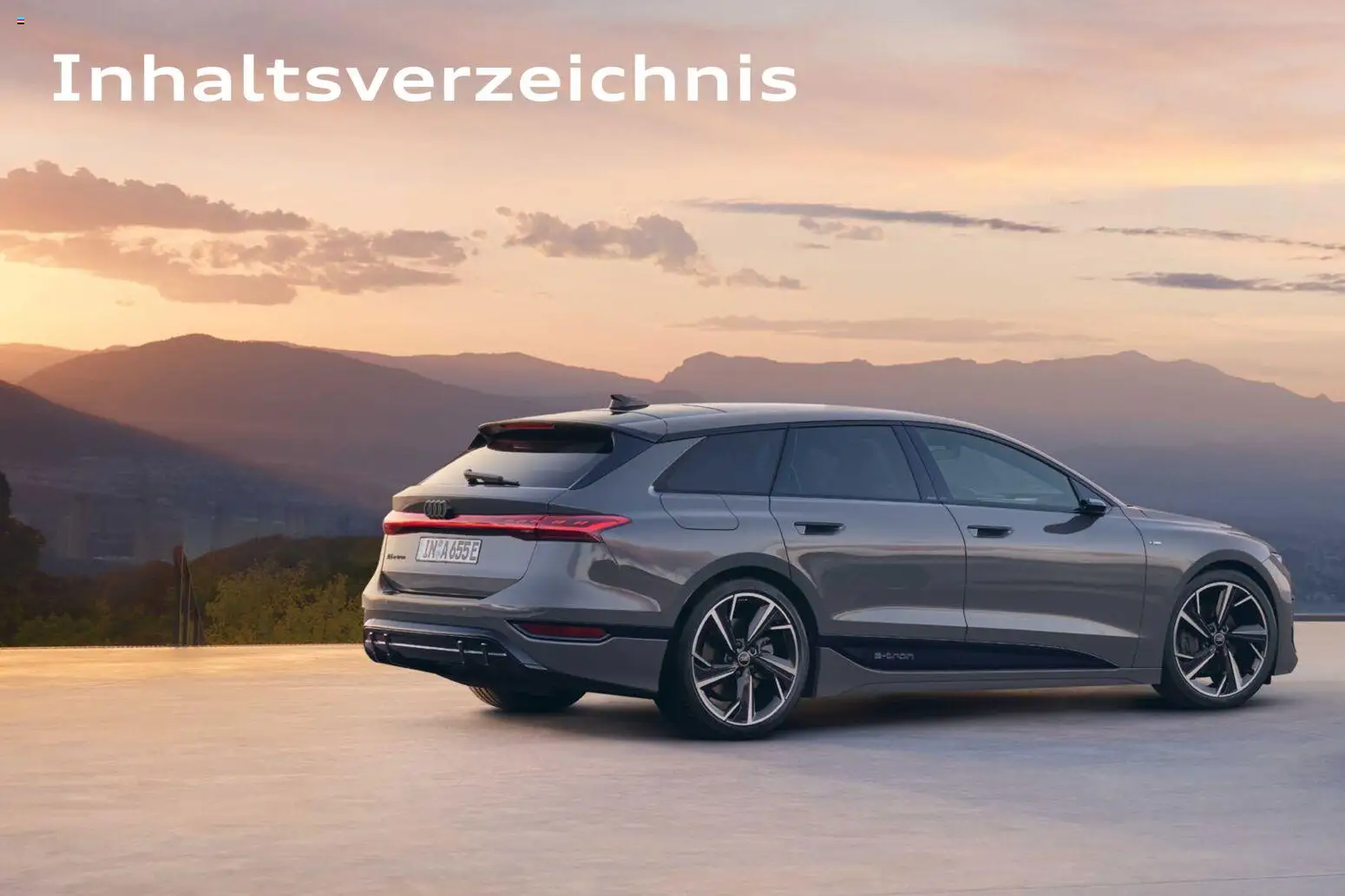 Audi  A6 e-tron - Seite 2 - gültig ab 01.10.2025