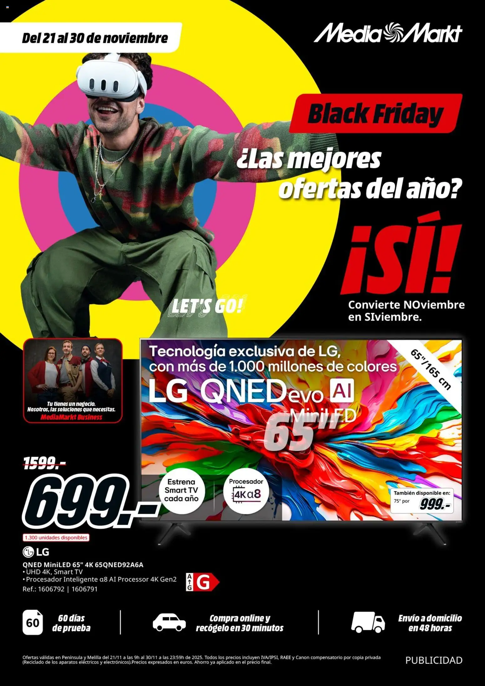 Media Markt Black Friday - Página de 1 - Válido desde 21/11/2025