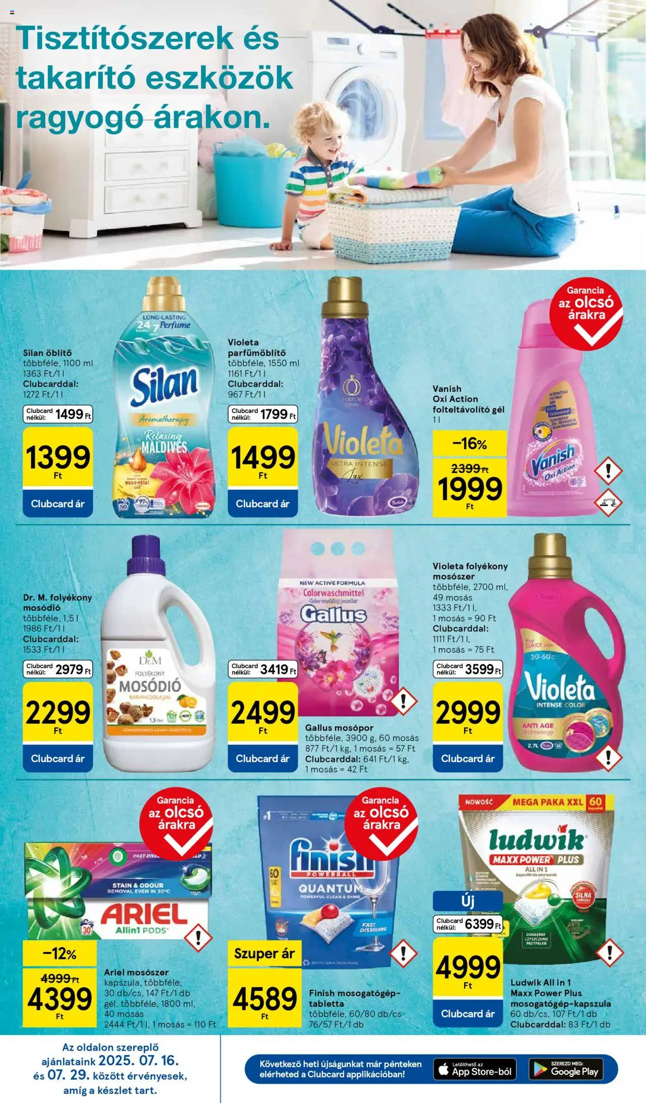 Tesco Hipermarket - Akciós újság  - 12oldal - érvényes 2025.07.24.-tól
