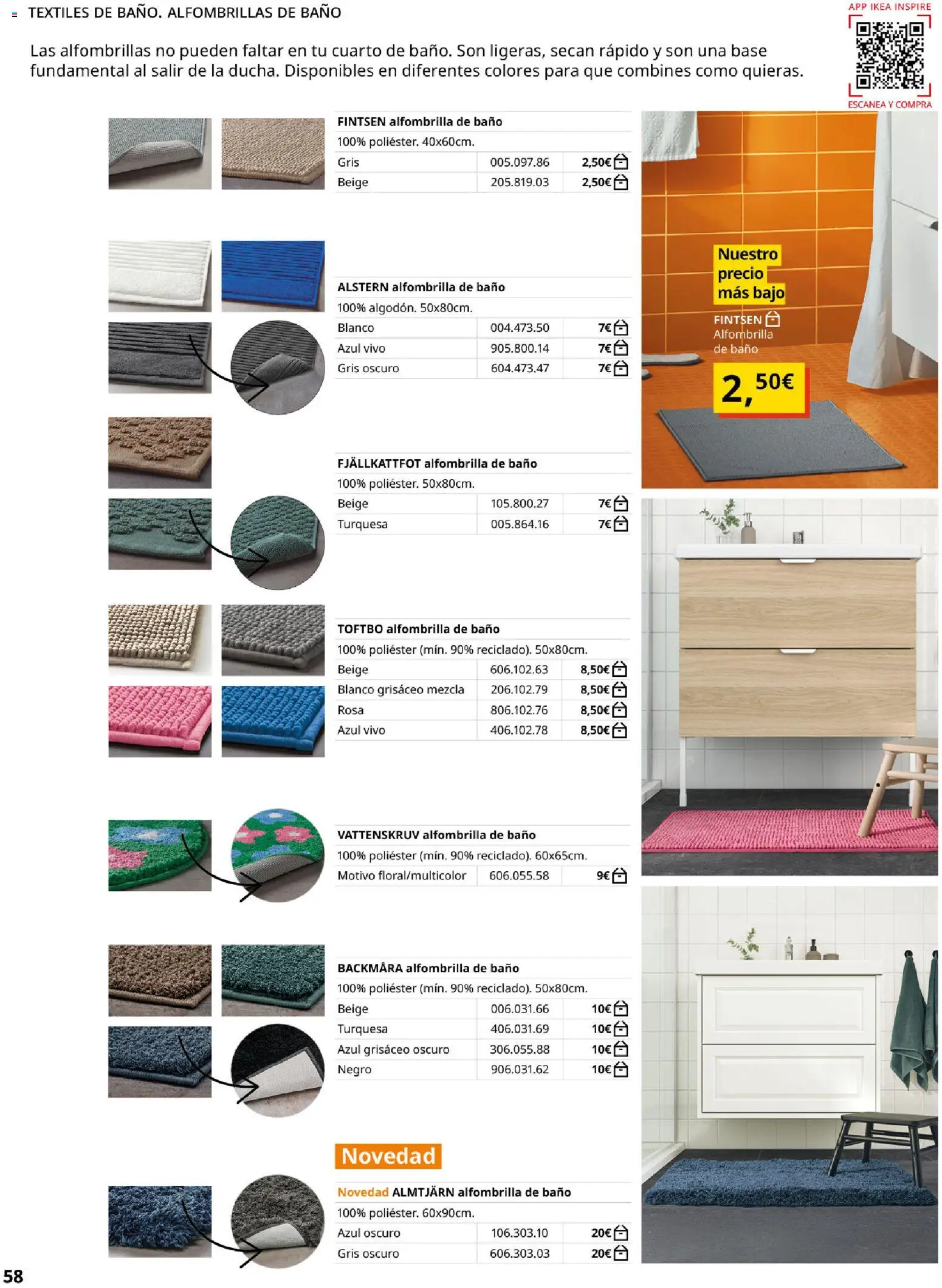 Catálogo IKEA Baños - Página de 58 - Válido desde 01/02/2026
