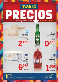 Vista previa del folleto Makro - Precios Centro válido desde 06/10/2025