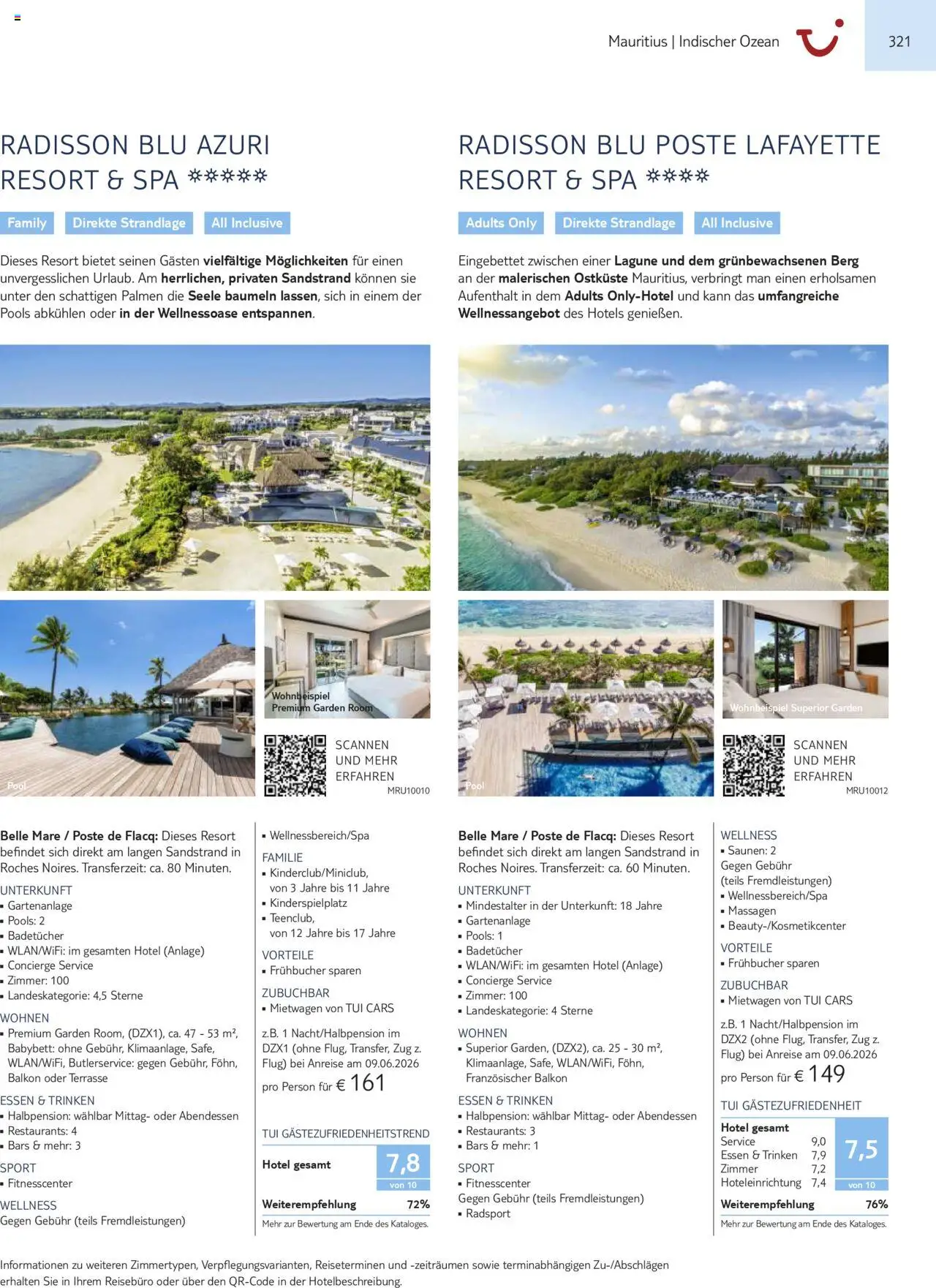 TUI Prospekt  Asien, Afrika, Orient & Indischer Ozean 2025/26 	 - Seite 321 - gültig ab 01.11.2025