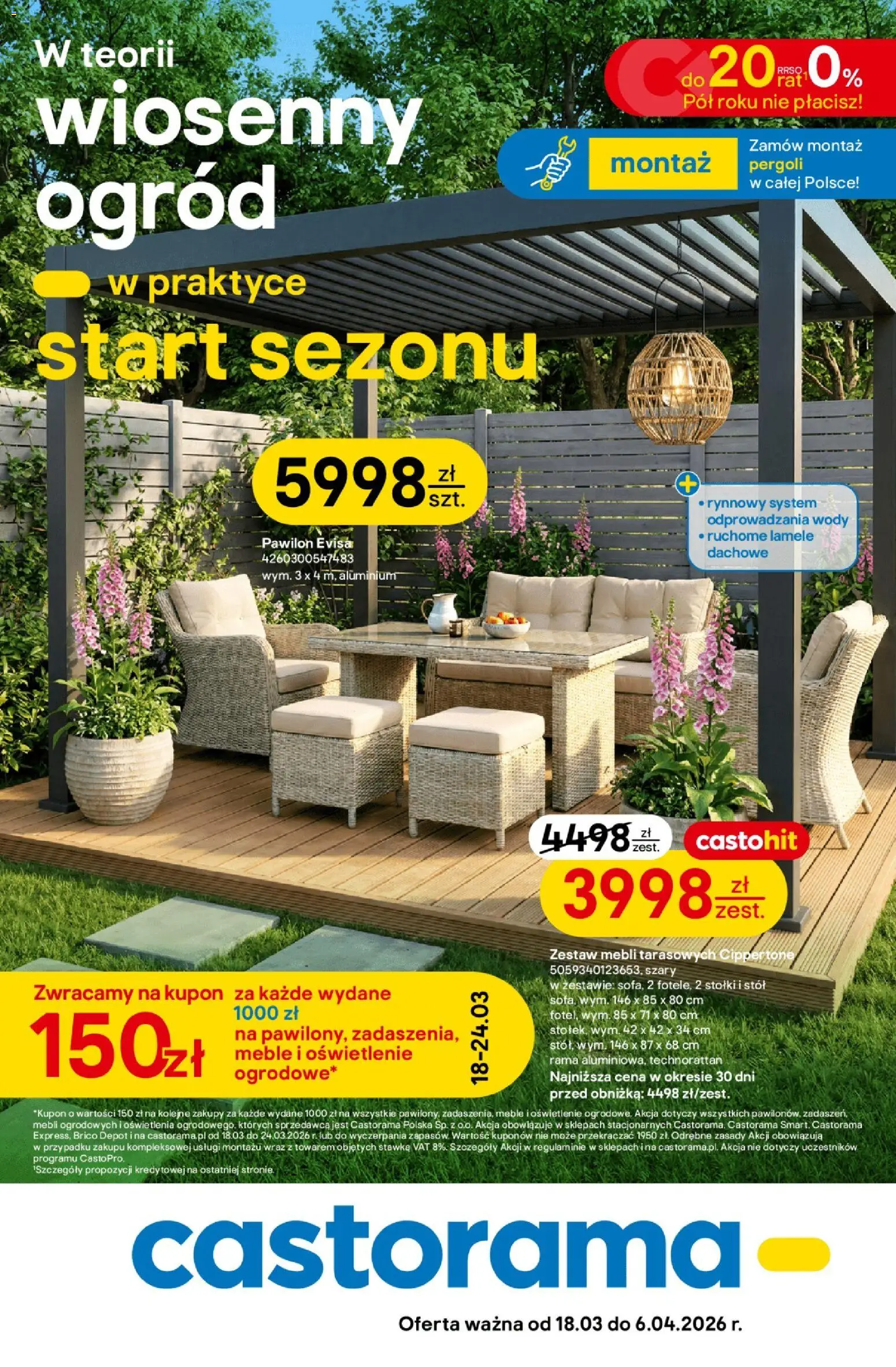 Castorama gazetka - strona 1- ważny od 18.03.2026