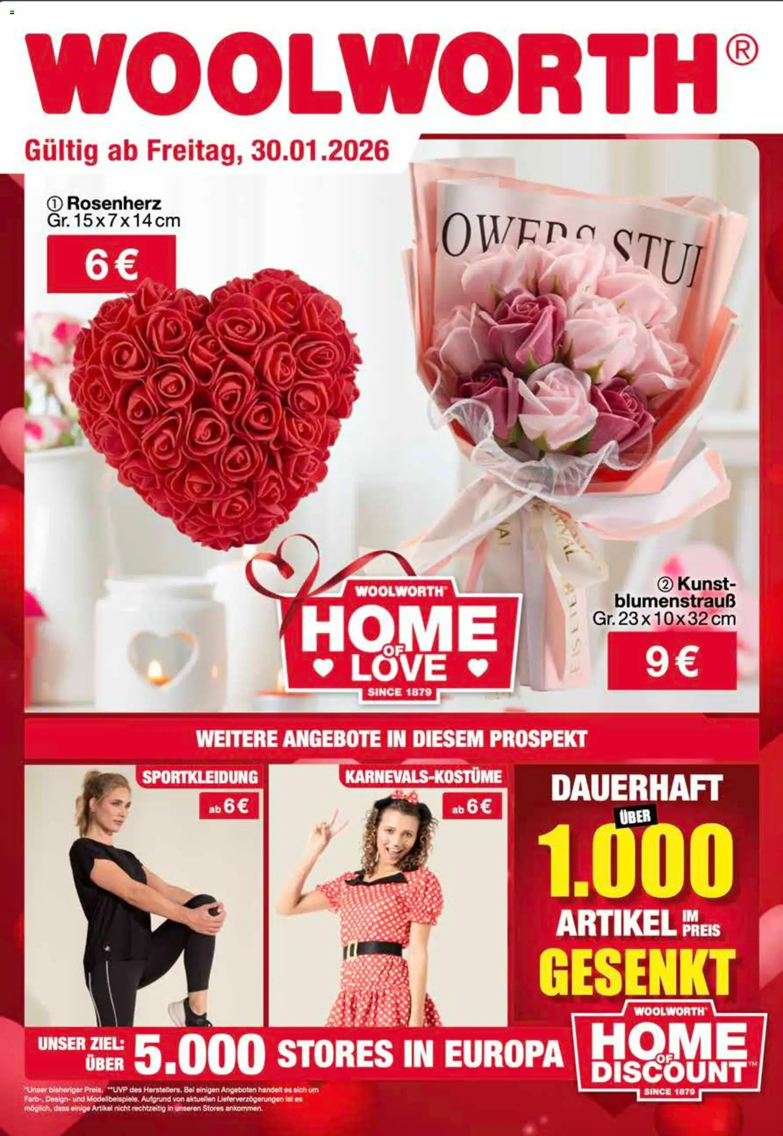 Woolworth Flugblatt - Seite 1- gültig ab 30.01.2026