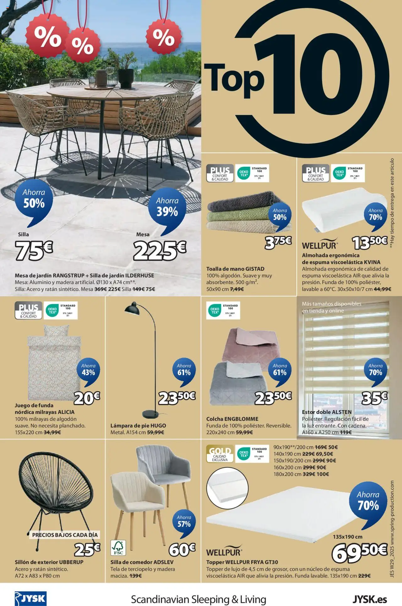 JYSK - Summer Sale - Página de 9 - Válido desde 17/07/2025
