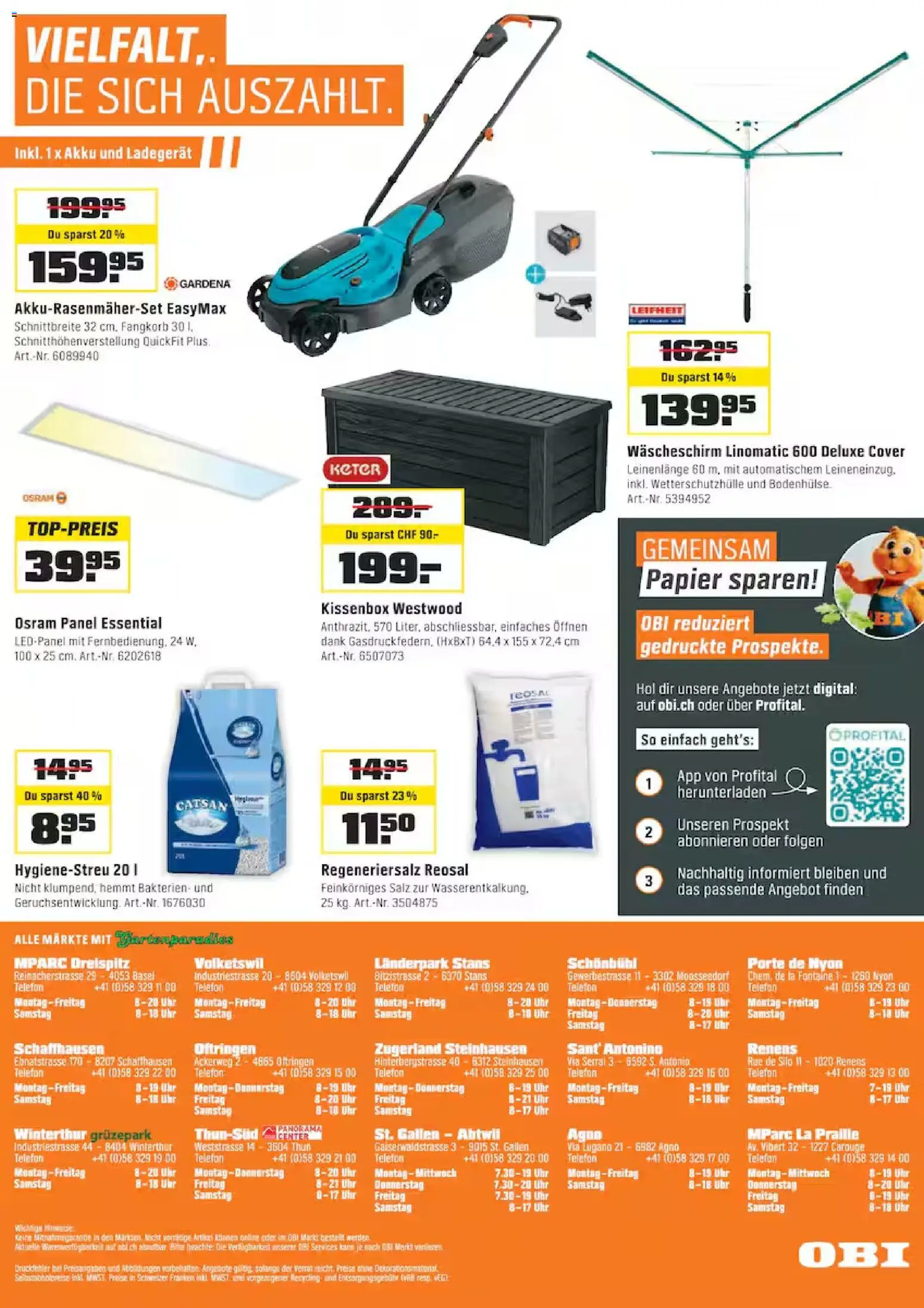 OBI aktionen - page 16- valid from 18.03.2026