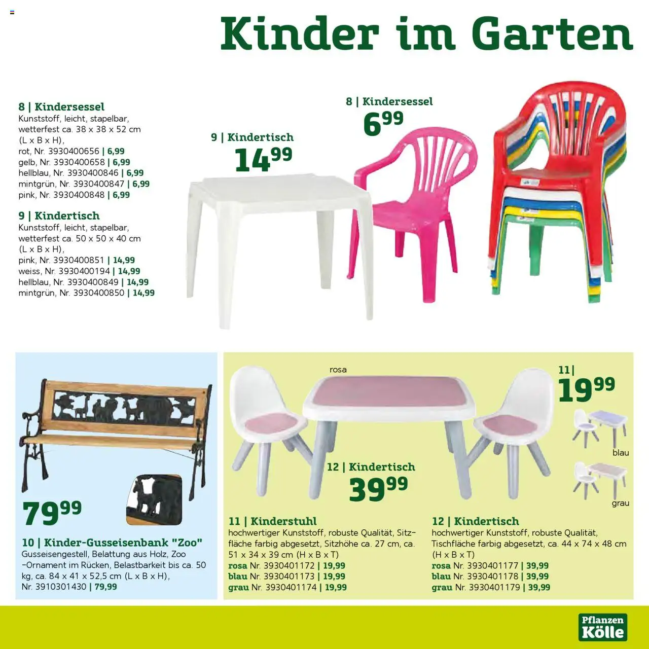 Pflanzen-Kölle Gartenmöbel Katalog 2025 - Seite 51 - gültig ab 22.01.2025