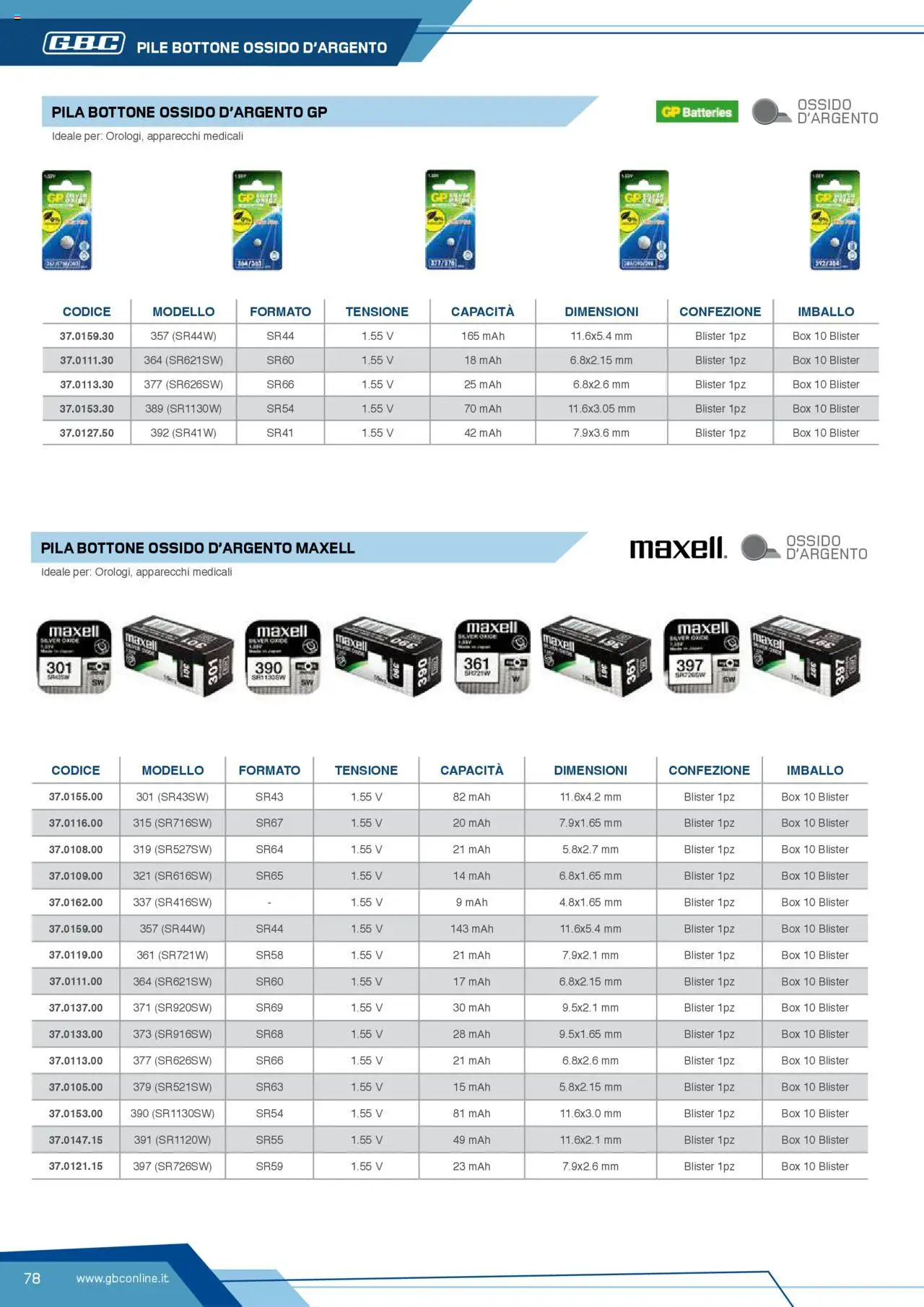 Volantino Batteries & Power GBC	 - pagina 78 - valido dal 12/04/2025