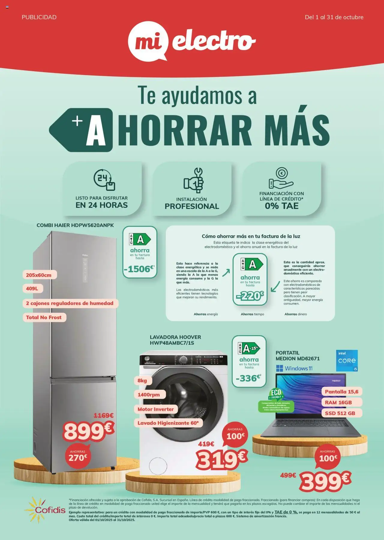 Mi Electro folleto - Página de 1 - Válido desde 01/10/2025