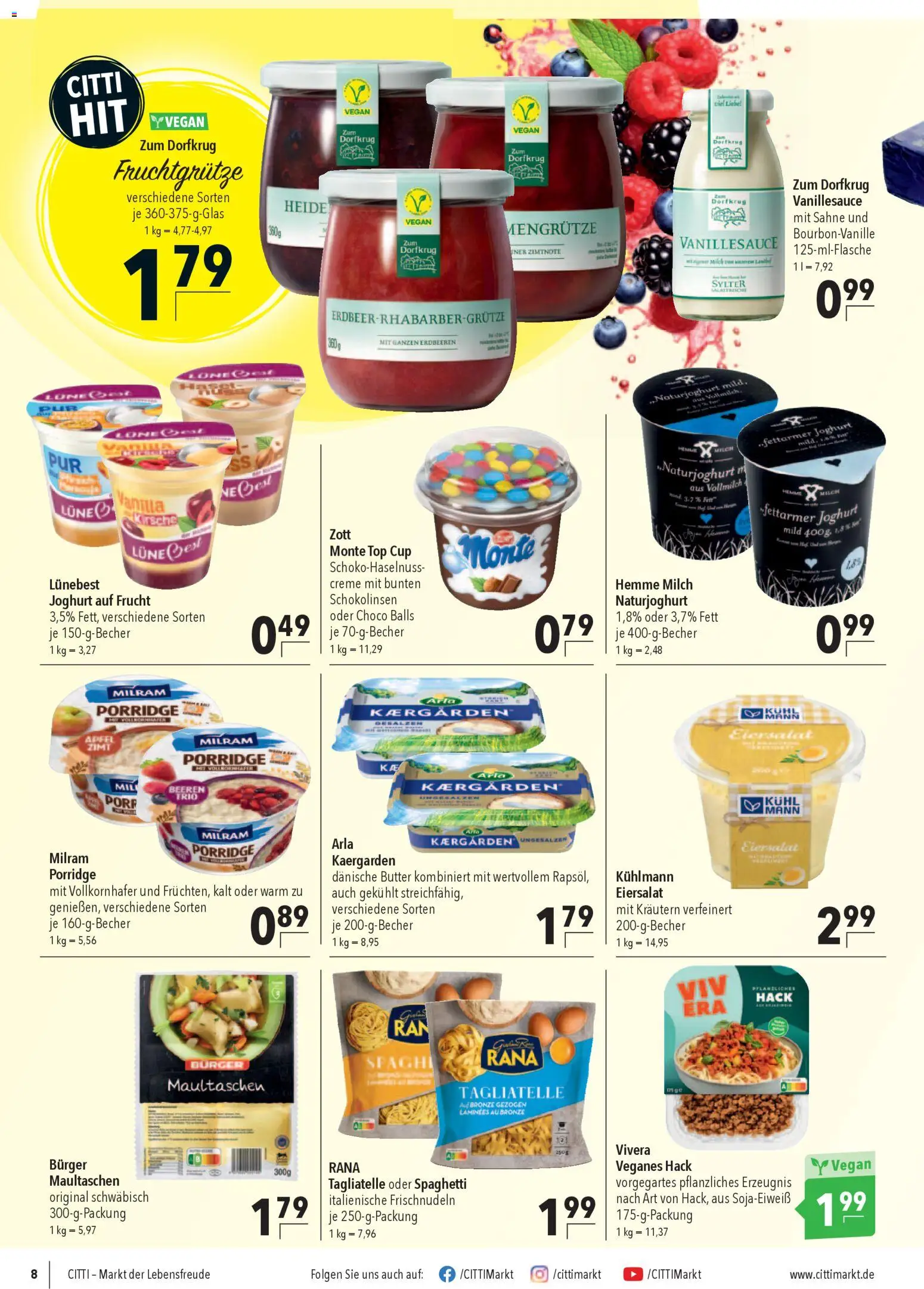 CITTI Markt Prospekt 	 - Seite 8 - gültig ab 04.03.2026