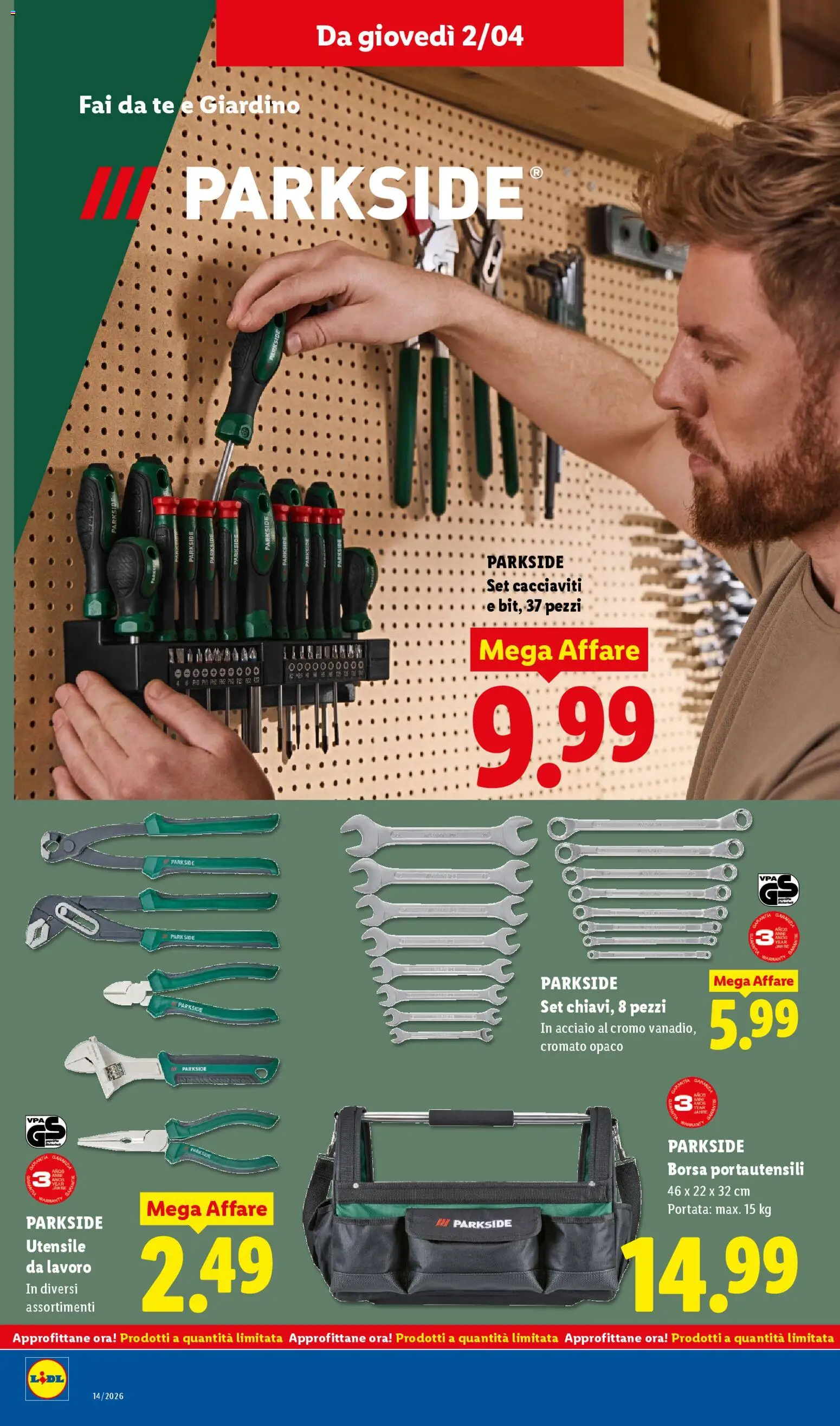 Lidl volantino - pagina 40 - valido dal 30/03/2026