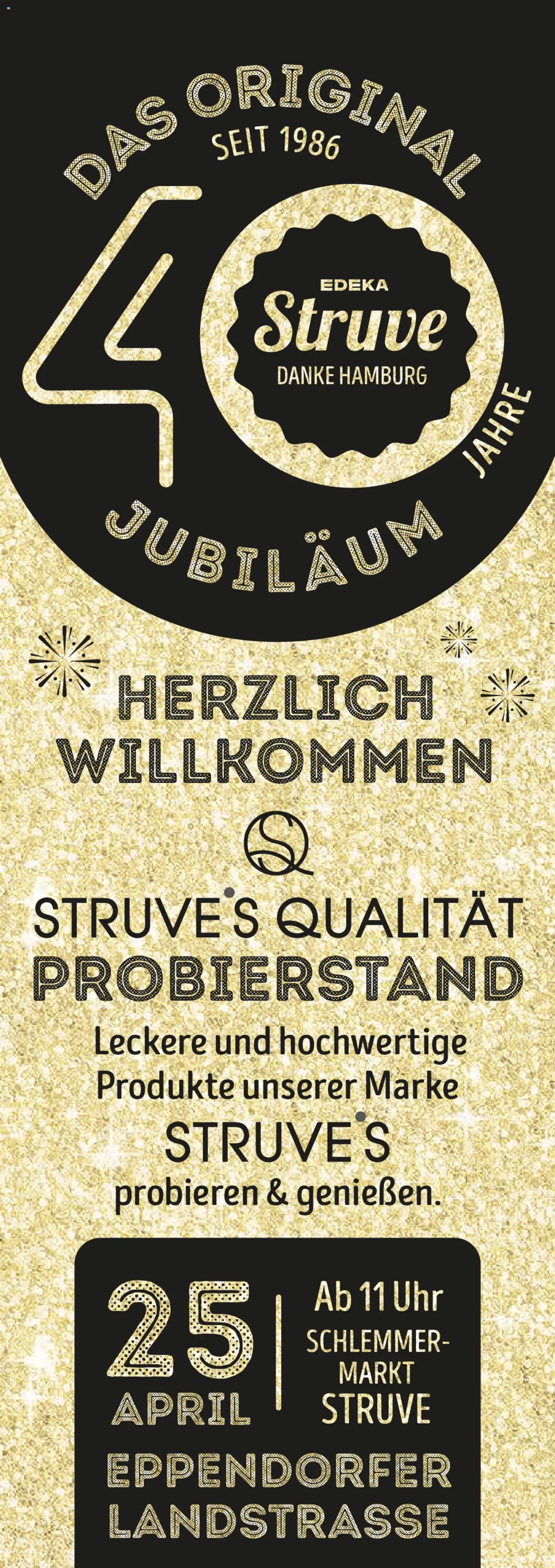 Edeka Struve Prospekt 	 - Seite 1 - gültig ab 20.04.2026