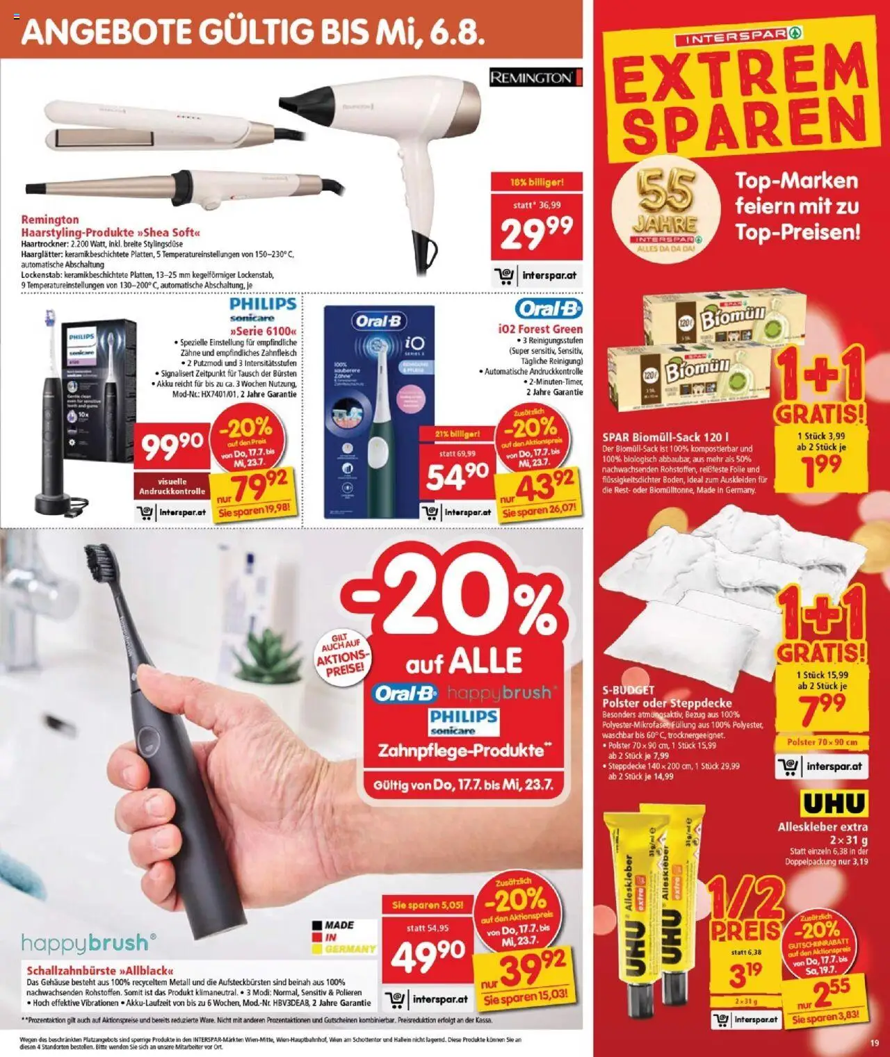 Interspar Flugblatt - Niederösterreich - Seite 19- gültig ab 15.07.2025