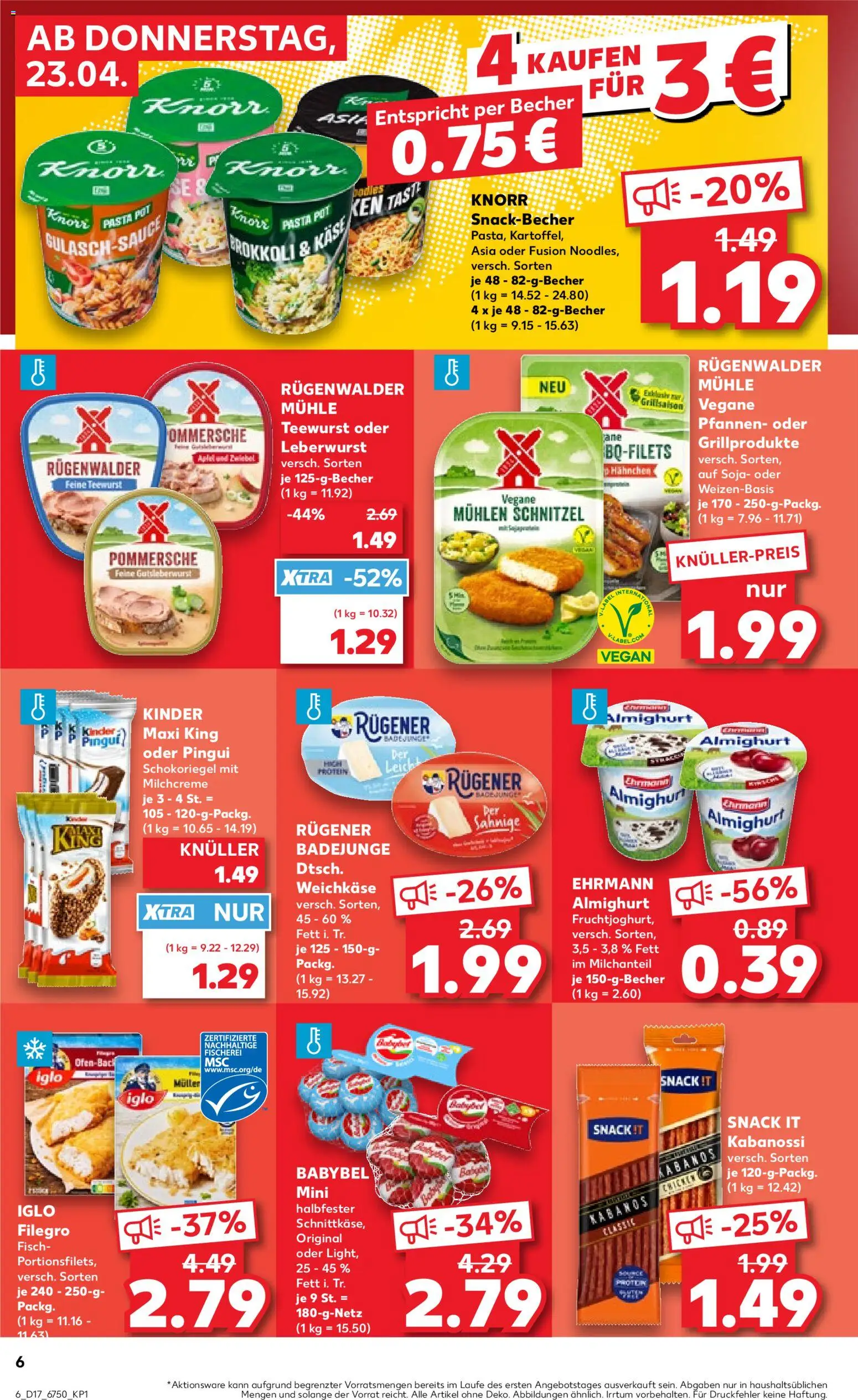 Kaufland Prospekt - Seite 6 - gültig ab 23.04.2026
