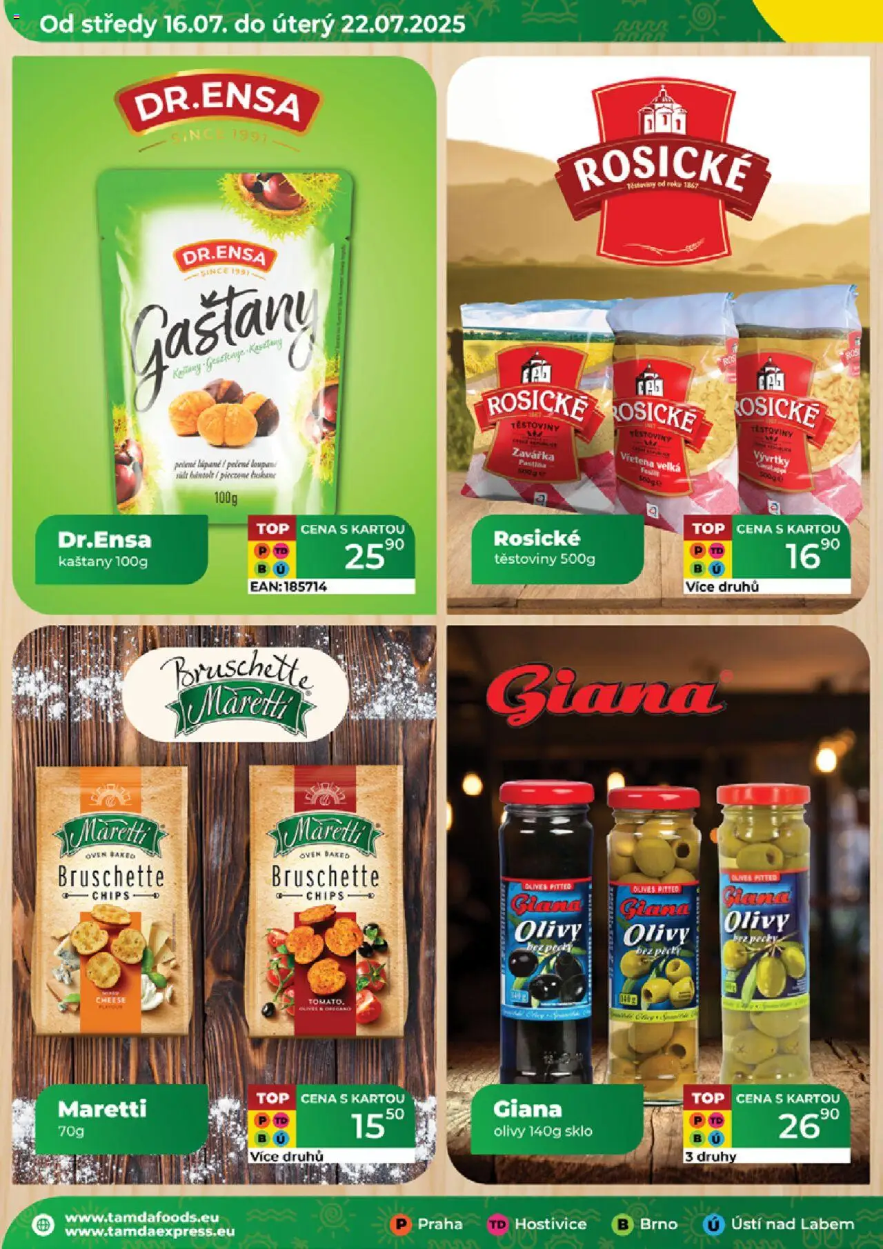 Tamda Foods leták - strana 12- platný od 16.07.2025
