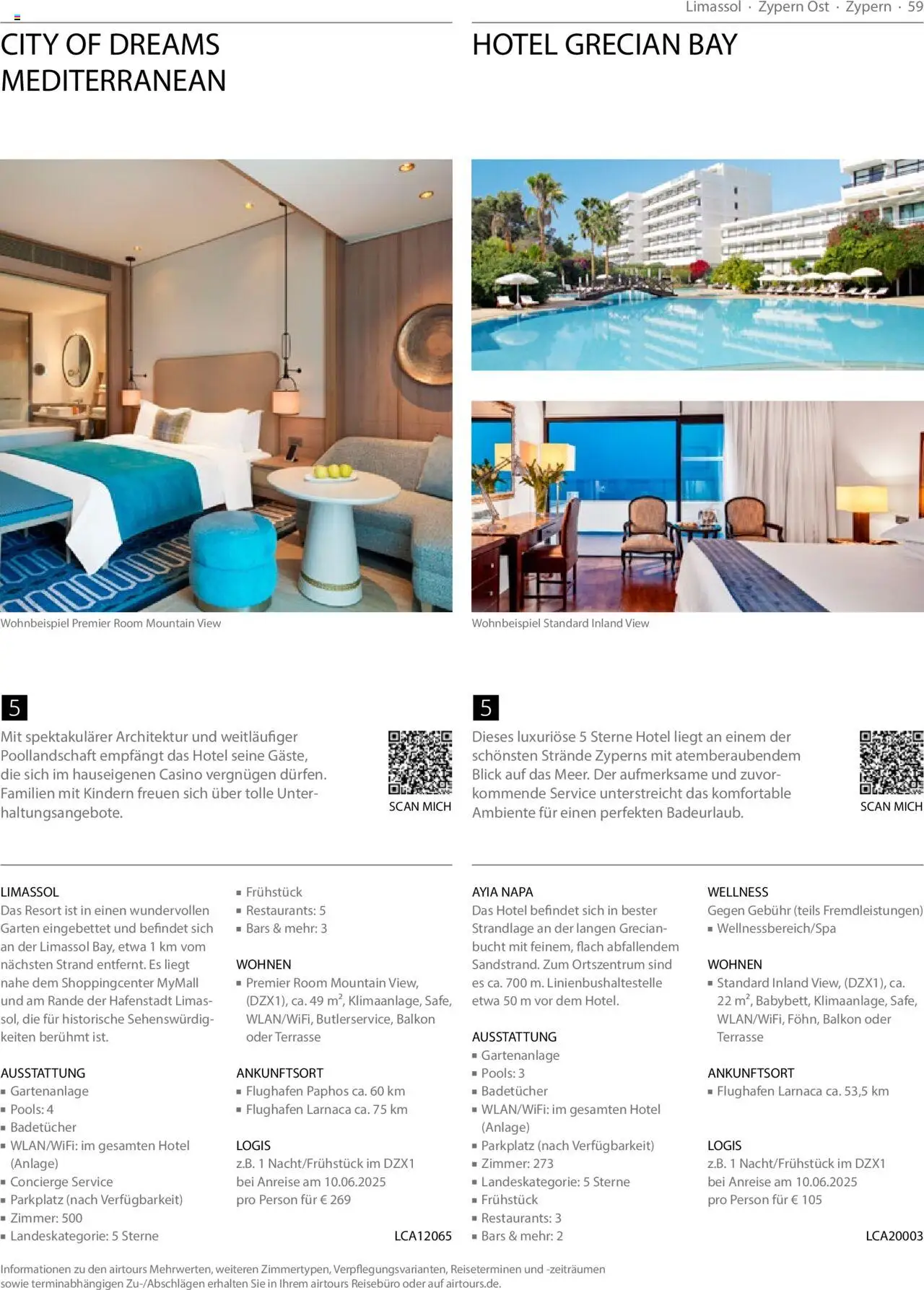 Aida - Östliches Mittelmeer 2025 - Seite 59 - gültig ab 01.04.2025