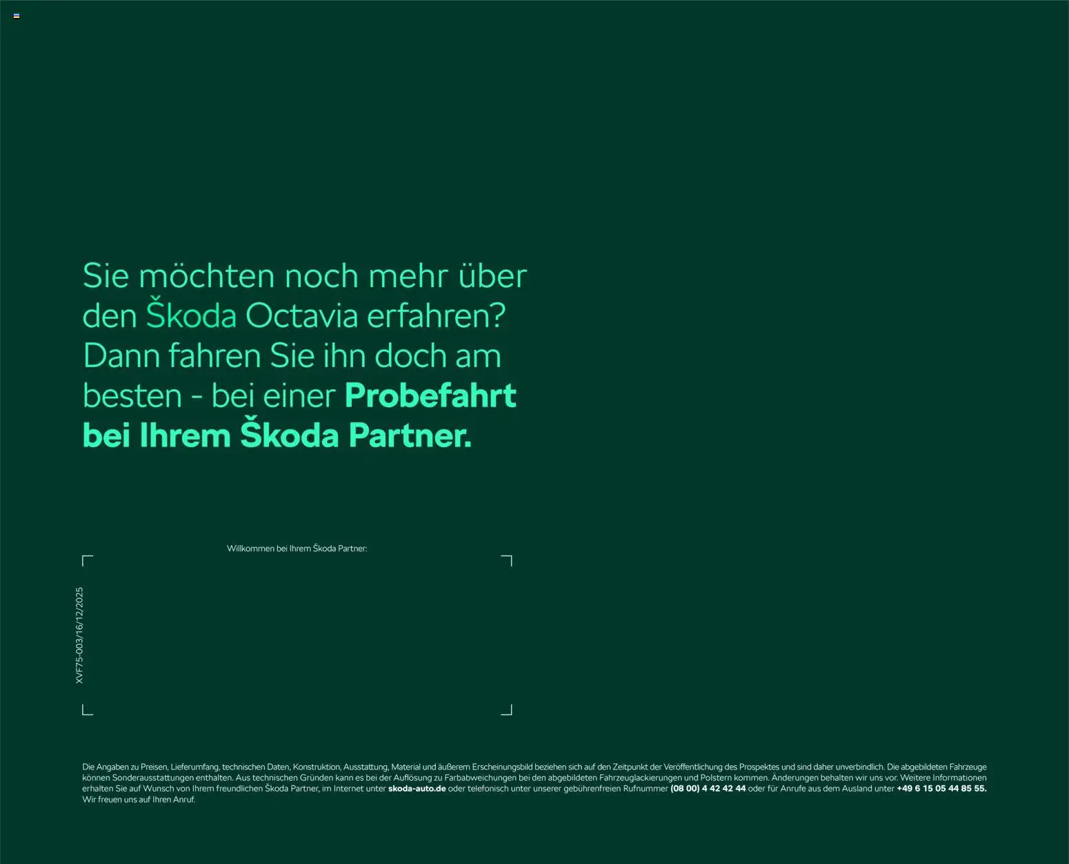 Škoda Octavia und Octavia Combi Preisliste - Seite 21 - gültig ab 10.09.2025