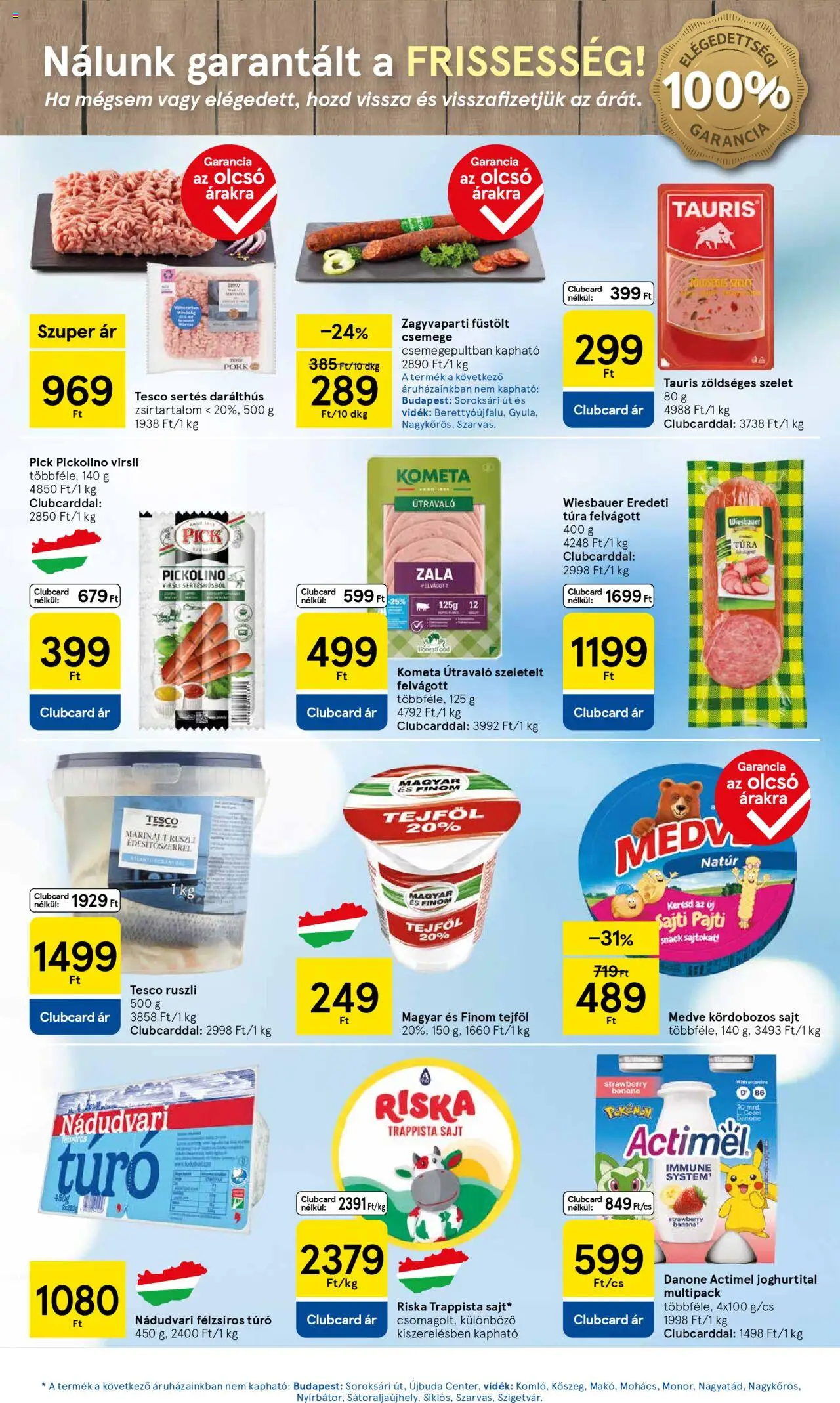 Tesco Hipermarket - Akciós újság  - 3oldal - érvényes 2025.07.24.-tól