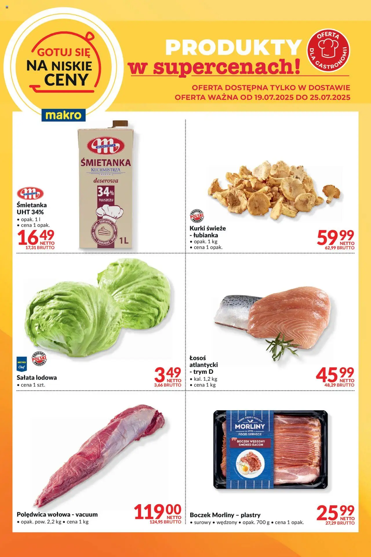 Makro Gazetka - Gotuj się na niskie ceny w dostawie - strona 2- ważny od 19.07.2025