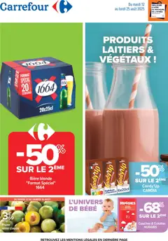 Aperçu Carrefour catalogue de la semaine 33 valable à partir du 12/08/2025