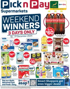 Preview Pick n Pay - Weekend Specials valid from 19/12/2025