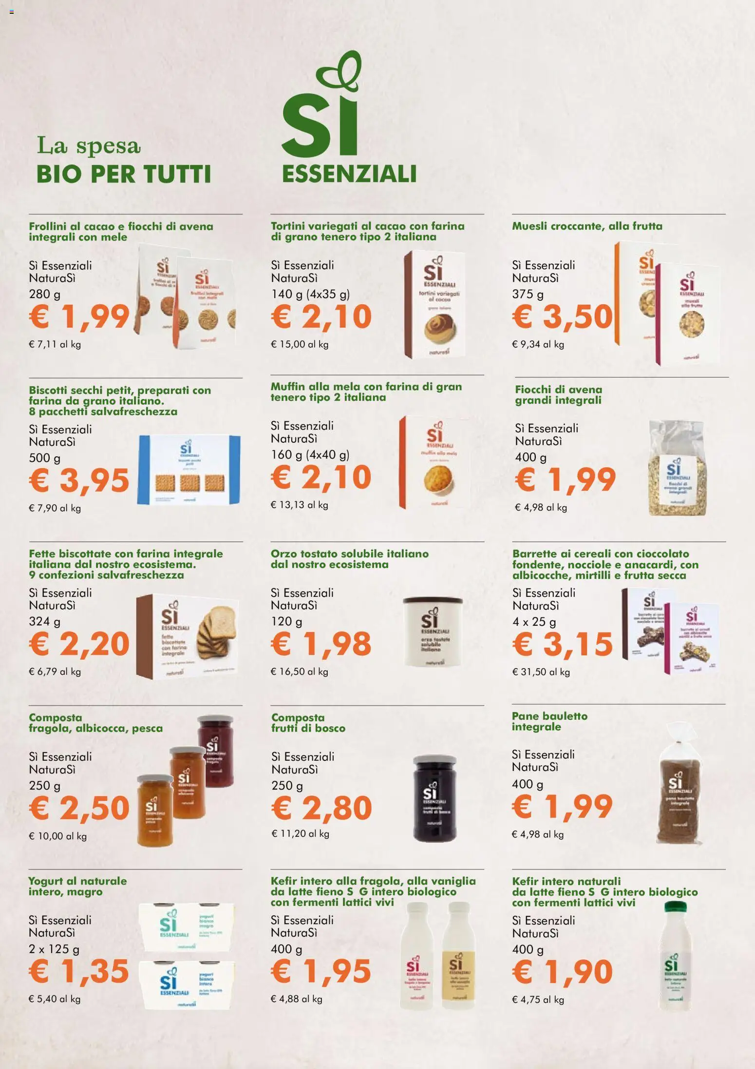 Volantino Natura Sì	 - pagina 3 - valido dal 03/12/2025