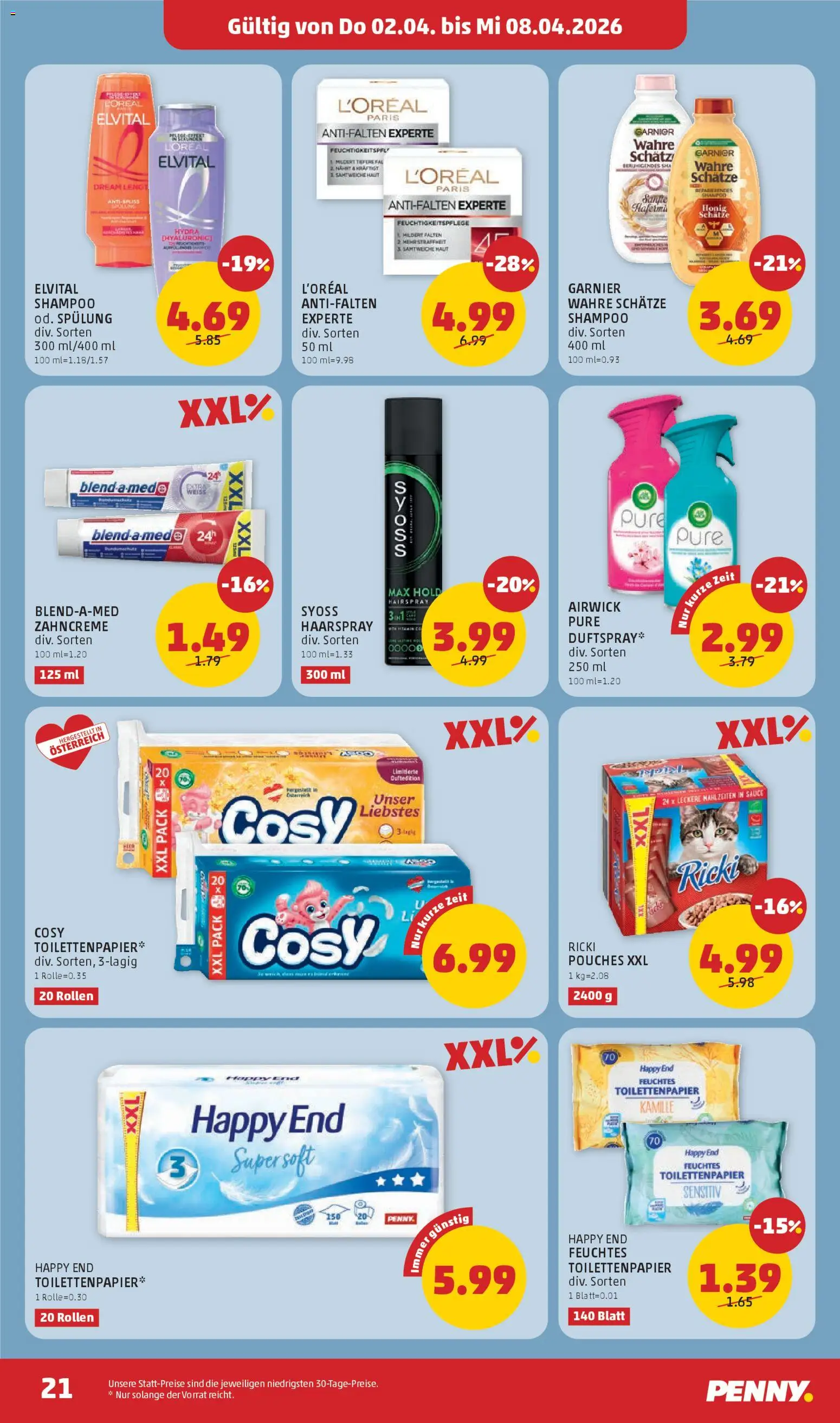 Penny Markt Flugblatt - page 21- valid from 02.04.2026