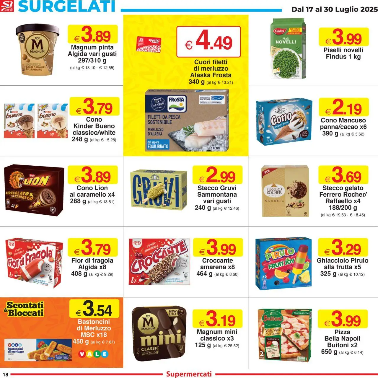 Volantino Sì con Te	 - pagina 18 - valido dal 17/07/2025