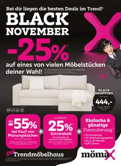 Vorschau Mömax - Black Friday gültig ab 17.11.2025
